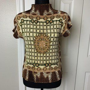 Vintage J.T.B. Stretchy Top Sz L